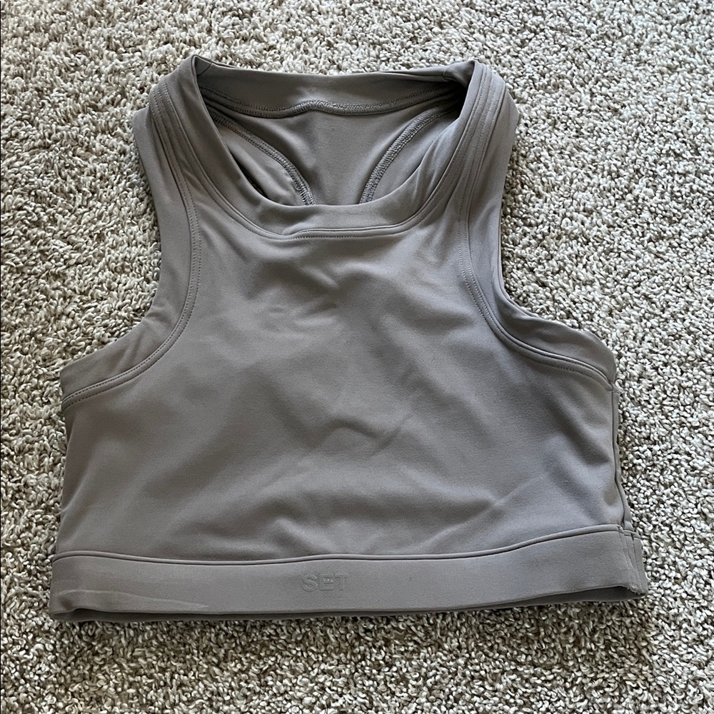 SET Active Sportbody Gray Tank